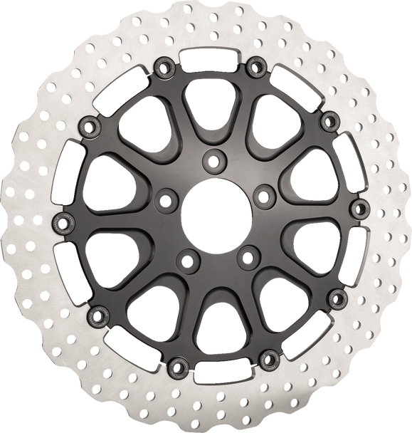 Slyfox 0133-3061S-B Front Rotor - Black - 13"