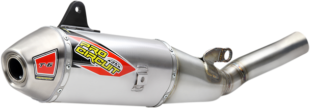 Pro Circuit '19 FOR YAMAHA YZ250F T-6 Slip-On Exhaust (SS/Aluminum)