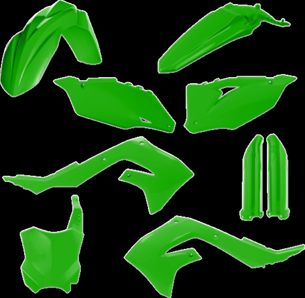 Acerbis Green Full Plastics Kit 19 FOR KAWASAKI KX 450