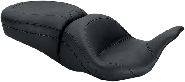 Mustang 79700 Lowdown Seat - Plain - FLH/FLT 08-25