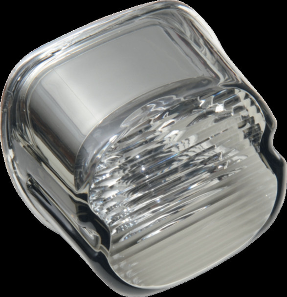 Drag Specialties 2010-0798 Laydown Taillight Lens with No Tag Window - Smoke