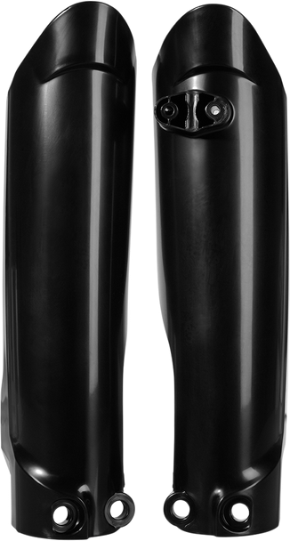 Acerbis 2791510001 Lower Fork Covers for Inverted Forks - Black