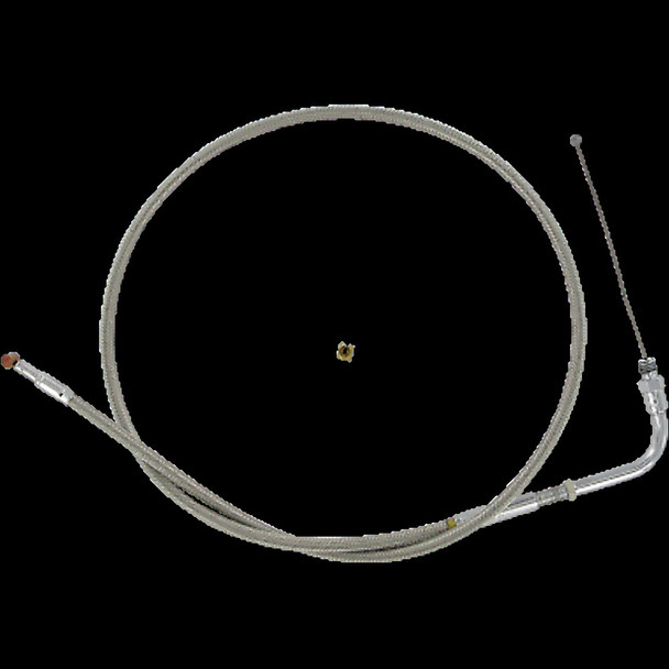 Barnett 102-30-30024 Stainless Steel Throttle 81-89 FL/FX/XL