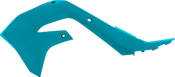 Acerbis 2736307441 Radiator Shrouds - Teal/Metallic