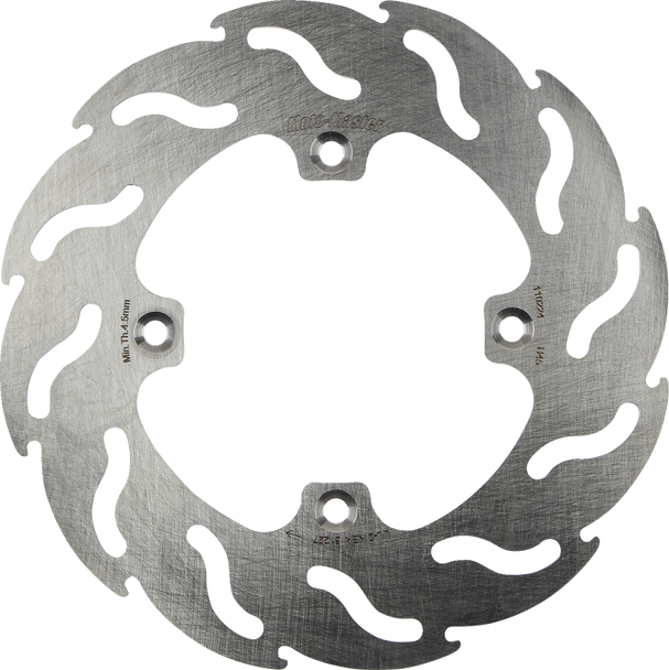 MOTO-MASTER 110224-PU Brake Rotor - Rear - Flame