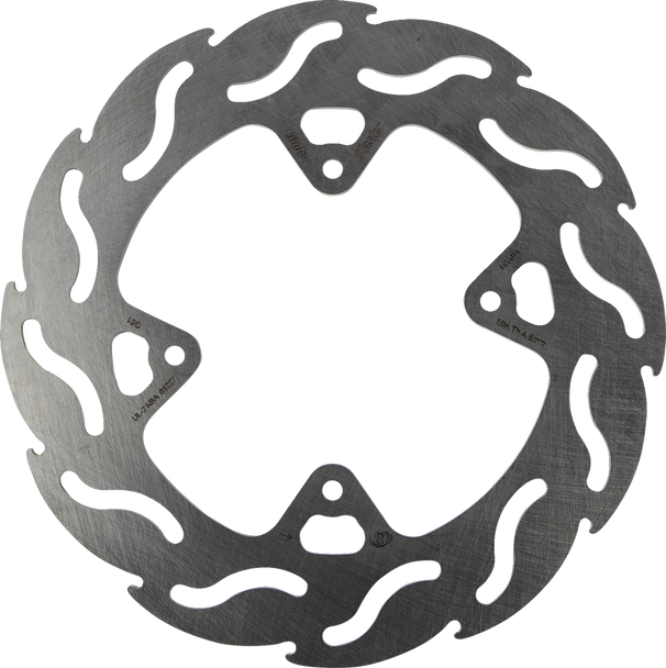 MOTO-MASTER 110231-PU Brake Rotor - Front - Flame