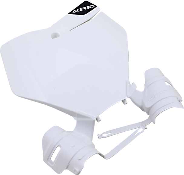 Acerbis 2791480002 Raptor Number Plate - White
