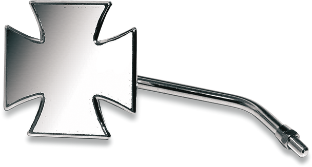 Emgo 20-34842A Mirror - Maltese - Side View - Cross - for Euro/Japanese Models