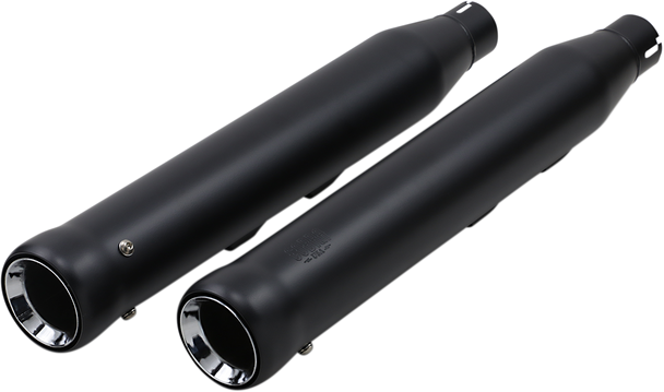 Cobra 6042B Neighbor Hater Slip-On Mufflers - 3" - Raven Black - Flstn