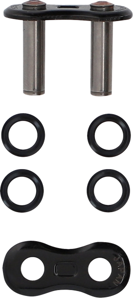 EK 525L3D-MLJK 525 L3D - Connecting Link - Rivet - Black