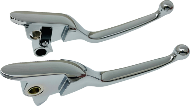 Drag Specialties Lever Set - Narrow - Chrome