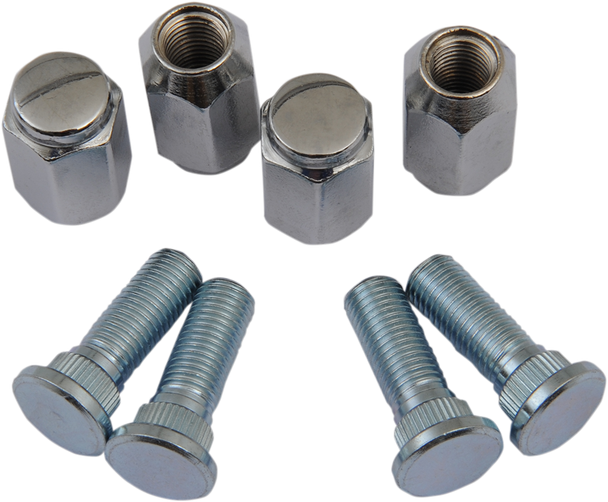 Moose Racing 85-1002 Wheel Stud/Nut Kit - Front/Rear