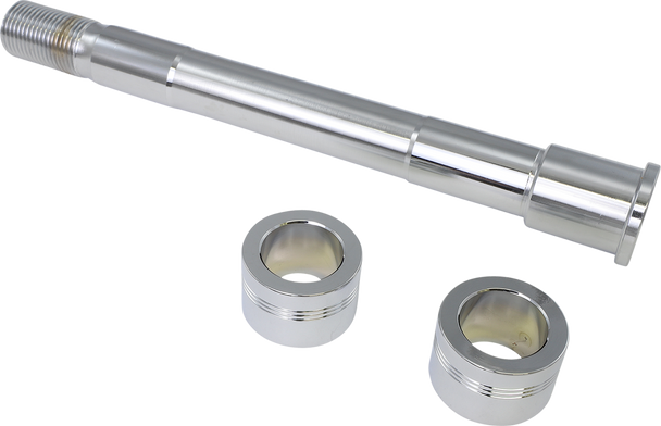 Drag Specialties Axle Kit - Front - Chrome