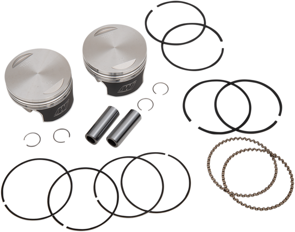 Wiseco K0215P2 Tracker Series Piston Kit - +0.020" - Evolution