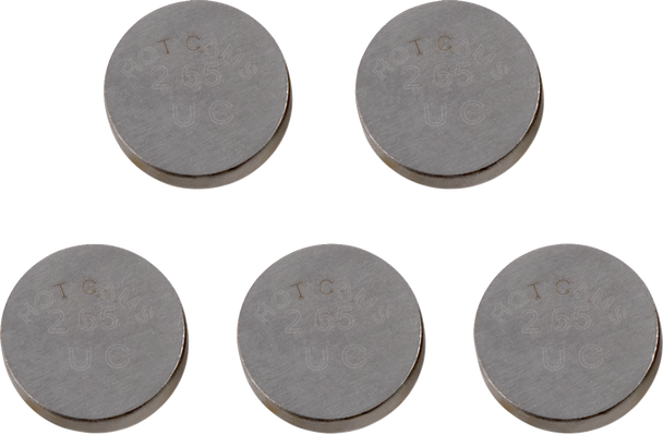 Hot Cams 5PK1000265 Valve Shim - 10.00 x 2.65 - 5 pack