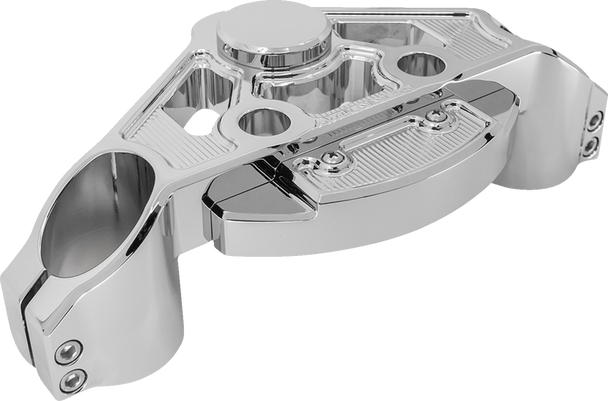 Arlen Ness 130-012 Triple Tree - Chrome - +2 "