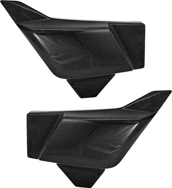 Saddlemen CF-823-07-003 Side Cover - Carbon Fiber/Gloss