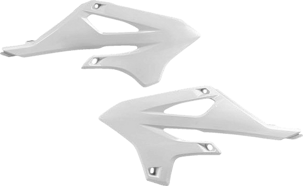 Polisport 8477800002 Radiator Cover - White - for Yamaha - Yz 22-25