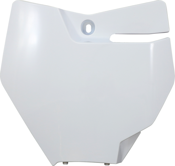 Ufo GG07116-041 Front Number Plate - White
