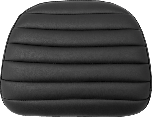 Saddlemen 061146 Touring Sissy Bar Pad - Black - Tuck-n-Roll - Indian 14-22
