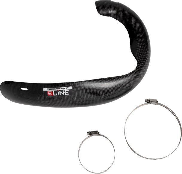 Moose Offroad 1861-1740 Pipe Guard by E Line - Carbon Fiber