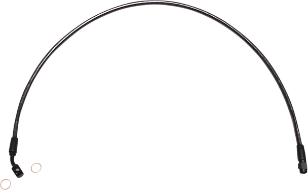 Magnum Shielding AS478122 Brake Line - 12mm-35° - 22" - Black Pearl