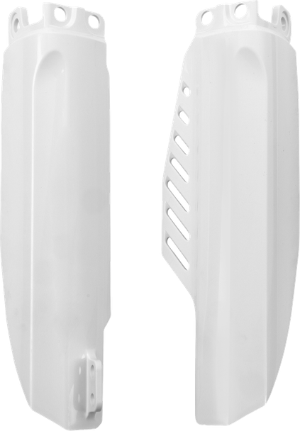 Acerbis 2115150002 Fork Cover - Lower - White - for Honda