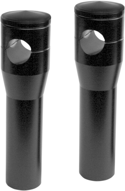 Accutronix HRS1356-B Elite Custom Billet Aluminum Risers - Springer - 6" - Black