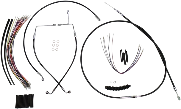 Magnum Shielding 489302 Xr Handlebar Installation Kit - 08-13 Touring - Black