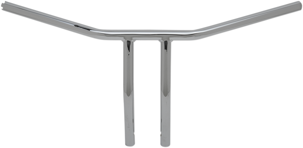 Drag Specialties Handlebar - T-Bar - Drilled/Dimpled - 10" - Chrome