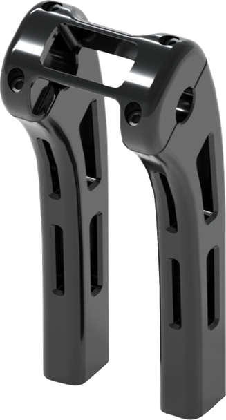 Magnum Shielding 4R-0110 Ghost Risers - Softail Display Clamp - 10" - Black