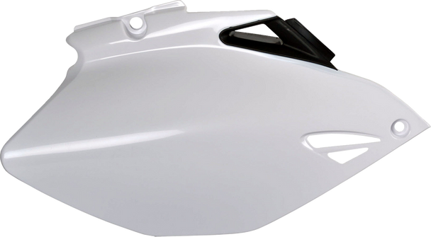 Polisport 8602900001 Side Panels - OEM Black/White - Yzf 250/450