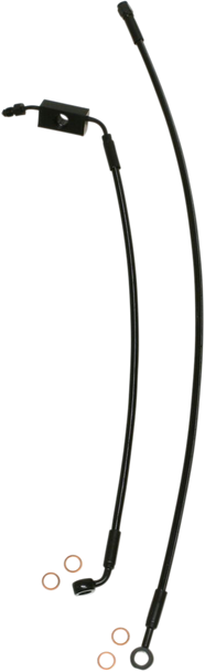 Magnum Shielding SBB1326-27 Brake Line Kit - Xr - Black