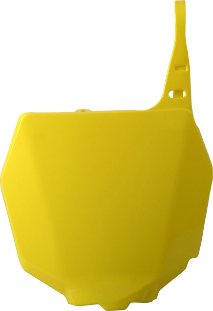 Polisport 8660400002 Number Plate - 01 Rm Yellow - Rm/Rm-Z