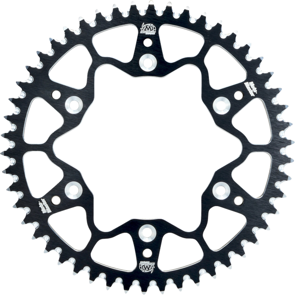 MOTO-MASTER 620052248 7075 Aluminum Rear Sprocket - Black - for Kawasaki/Suzuki