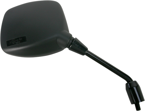 Emgo 20-97231 Mirror - Side View - Rectangle - Black - Right