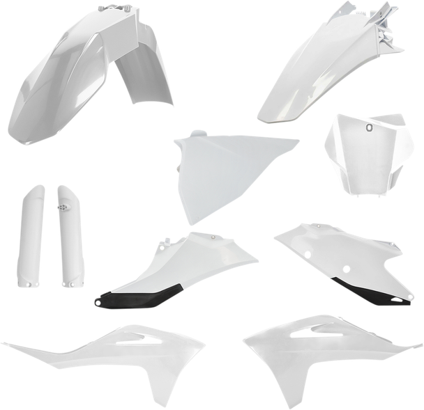 Acerbis 2872791035 Full Body Kit - White/Black - Gas Gas - EX/MC 21-23