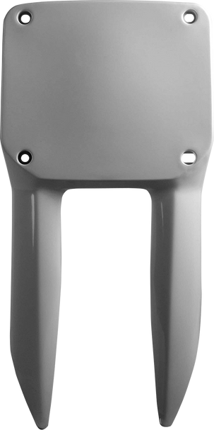 Polisport 8675000001 Number Plate - OEM White - Rm 125/250