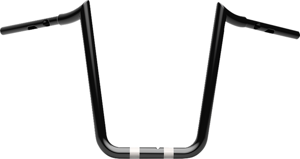 La Choppers La-7359-14B 1-1/4" Prime Ape Handlebar - 14" - Black