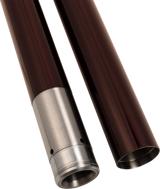 Custom Cycle Engineering 716103 Fork Tubes - 49 MM - 23.875" - Deep Red