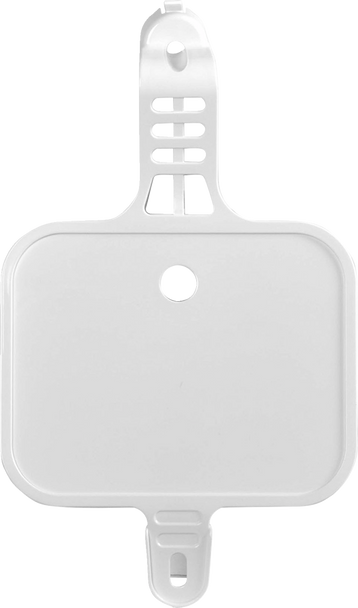 Polisport 8661800001 Number Plate - OEM White - CRF50F