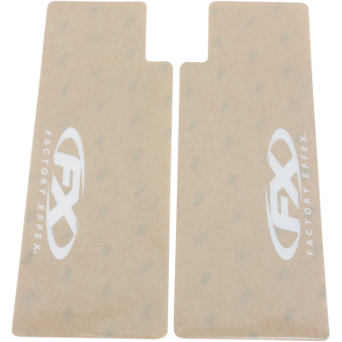 FACTORY EFFEX 06-38010 FORKSHIELD FX CLR/WHT