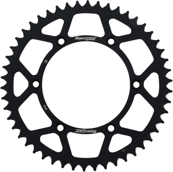 Supersprox RAL-245-50-BLK Rear Sprocket - Black - for Yamaha - 50 Tooth
