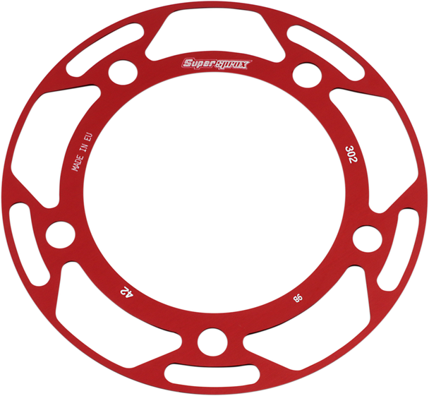 Supersprox RACD-302-42-RED Edge Rear Sprocket Insert - Red - 42 Tooth