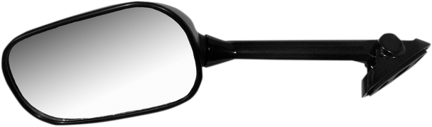 Emgo 20-97202 Mirror - Side View - Rectangle - Black - Left