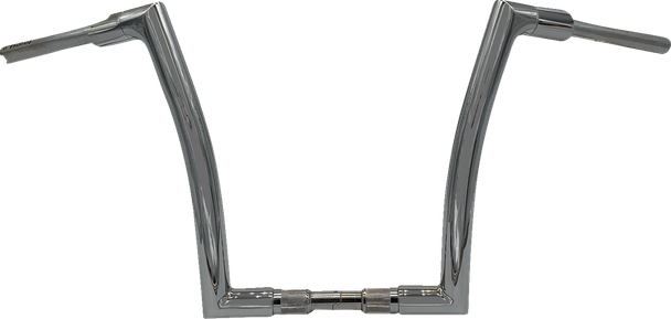 Fat Baggers Inc. 618014 1-1/2" Ez Install Flat Top Handlebar - 14" - Chrome