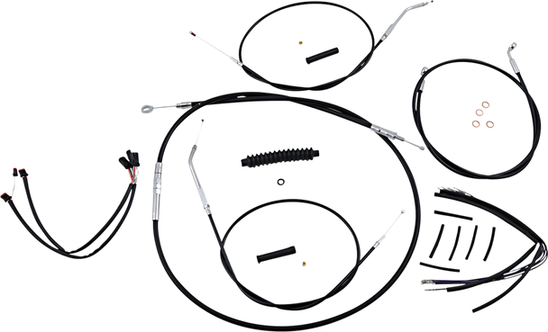 Magnum Shielding 489663 Xr Handlebar Installation Kit - Black/Chrome