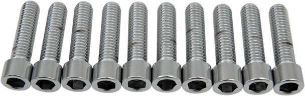 Drag Specialties DS-190555S Bolts - Socket-Head - Smooth - 3/8-16 x 1-1/2"