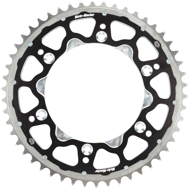 MOTO-MASTER 620263248 Fusion Series Dual Ring Rear Sprocket - Black - KX/RM 65