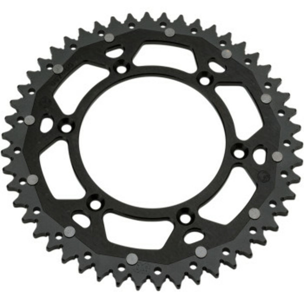 Moose Racing 1210-1506 Dual Sprocket - Black - 51 Tooth